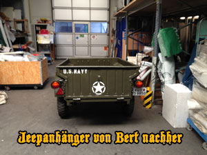 Jeepanhnger von Bert