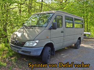 Mercedes Sprinter 313 4x4 von Detlef