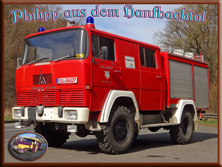 Philipp aus dem Hanfbachtal Fahrzeug Stammdaten Philipp aus dem Hanfbachtal Fahrzeug Stammdaten