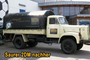 Saurer 2DM nachher