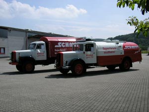 Saurer-Pritschenwagen