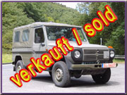 Militärfahrzeug Puch 230GE Wolf 4x4